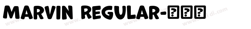 Marvin Regular字体转换